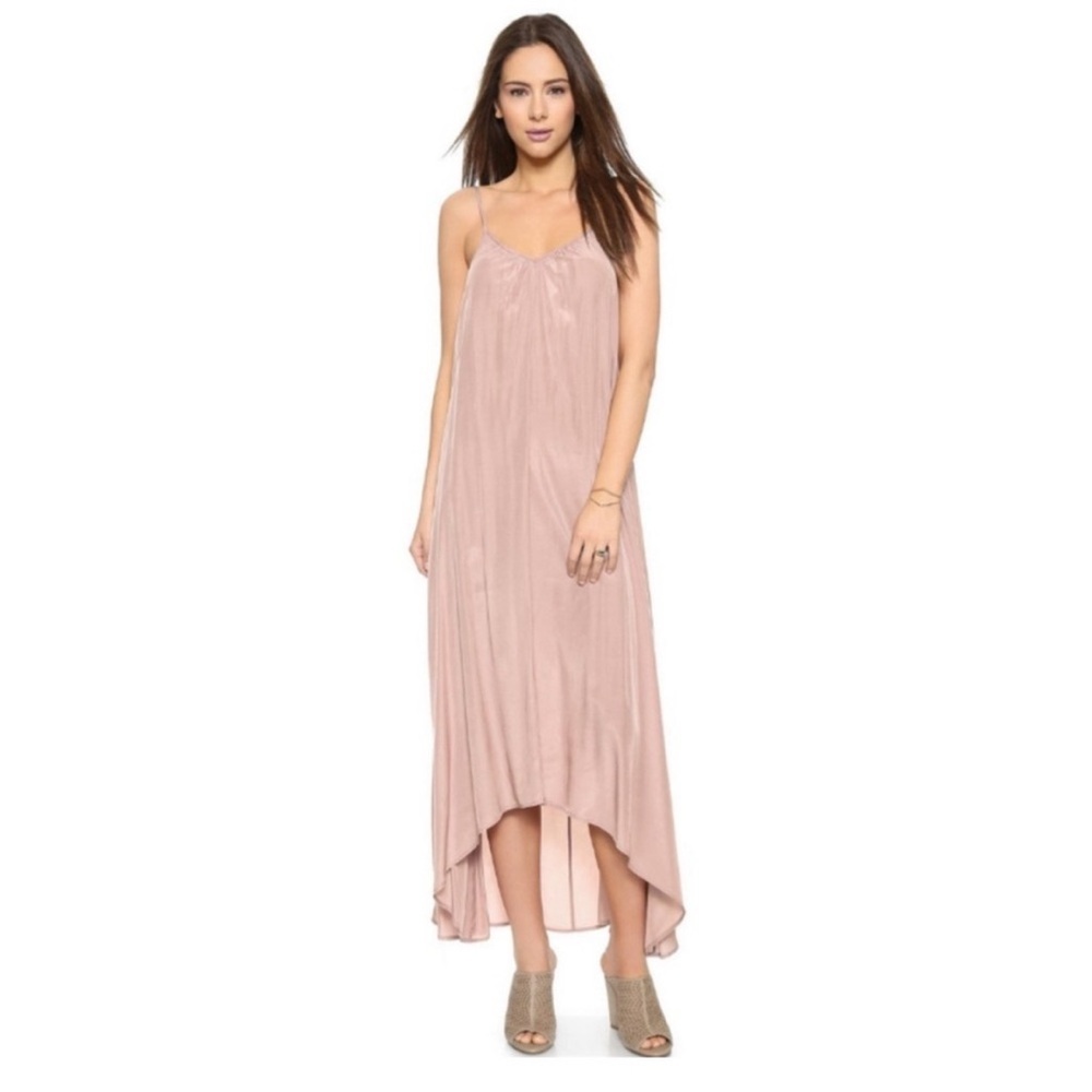 REVOLVE Pink Stitch Resort Maxi Dress in
Black SIZE 2 - Picture 2 of 5